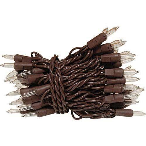 Light Set, Brown Cord, 50ct - The Fox Decor