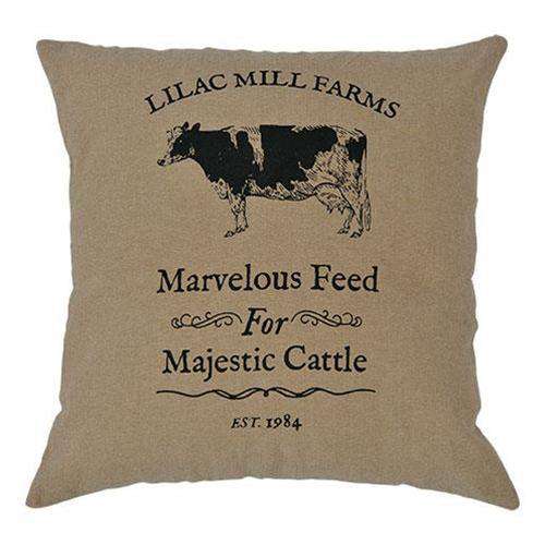 Majestic Cattle Pillow, 16" Pillows CWI+ 