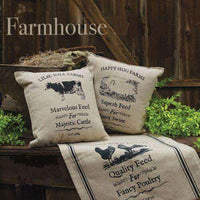 Majestic Cattle Primitive Throw Pillow, 10