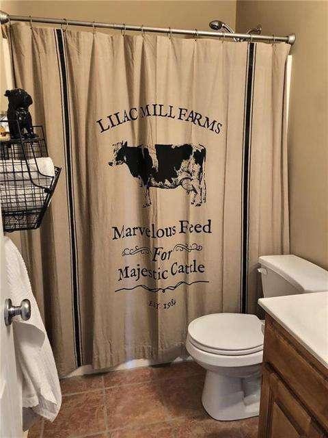 Majestic Cattle Shower Curtain Farmhouse - The Fox Decor
