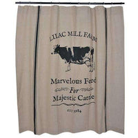 Thumbnail for Majestic Cattle Shower Curtain Farmhouse curtains CWI Gifts 