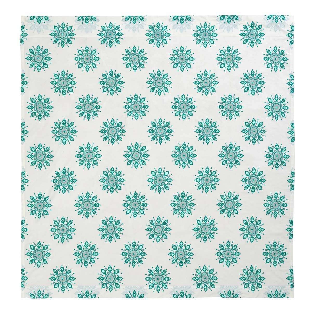 Mariposa Turquoise Shower Curtain 72