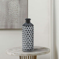 Thumbnail for Mazara Black And White Vase - The Fox Decor