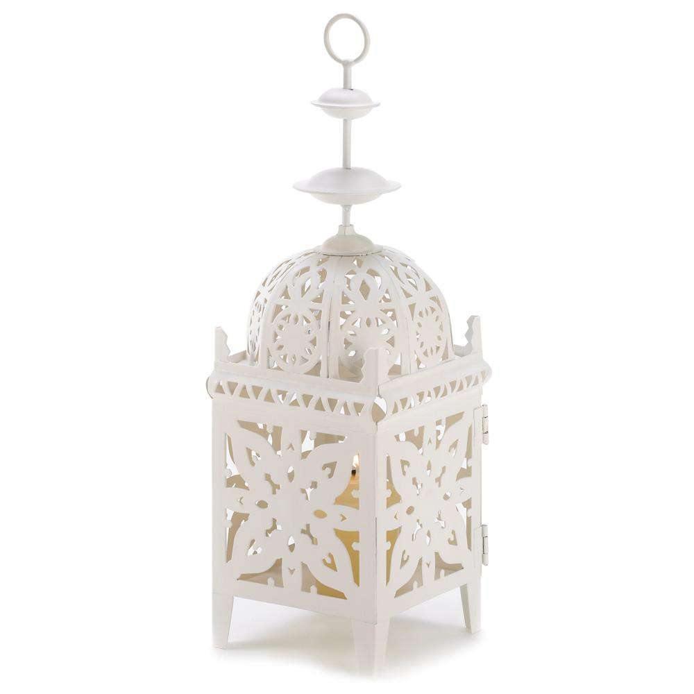 Medallion Candle Lantern - The Fox Decor
