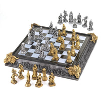 Thumbnail for Medieval Chess Set - The Fox Decor