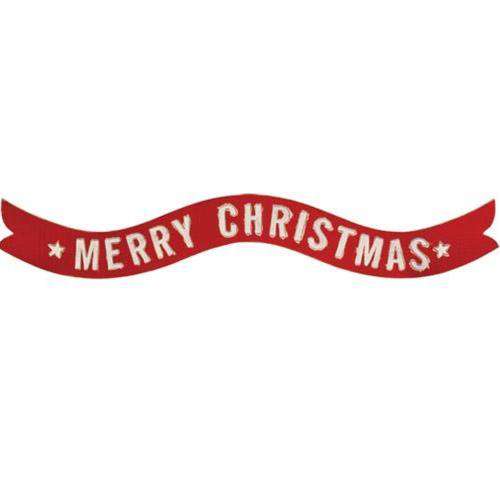 Merry Christmas Banner Wall Sign General CWI+ 
