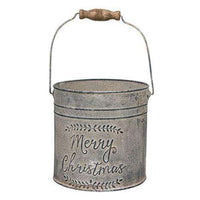 Thumbnail for Merry Christmas Vintage Bucket Buckets & Cans CWI+ 