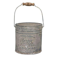 Thumbnail for Merry Christmas Vintage Bucket Buckets & Cans CWI+ 