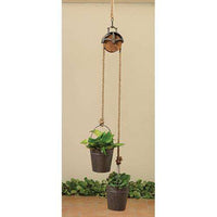 Thumbnail for Metal Pulley w/ 2 Buckets Buckets & Cans CWI+ 