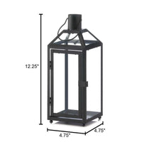 Midtown Small Black Lantern - The Fox Decor