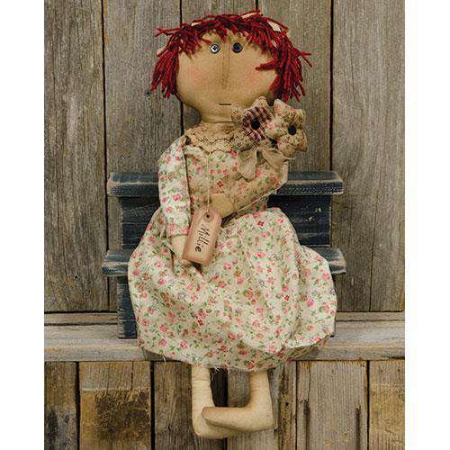 Millie Doll Country Dolls & Chairs CWI+ 