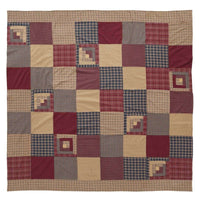 Thumbnail for Millsboro Shower Curtain with Vintage Patchwork 72