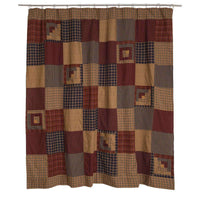 Thumbnail for Millsboro Shower Curtain with Vintage Patchwork 72