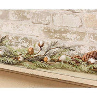 Thumbnail for Mini Cotton & Pine Garland, 5ft - The Fox Decor