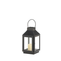 Mini Square Top Black Lantern - The Fox Decor