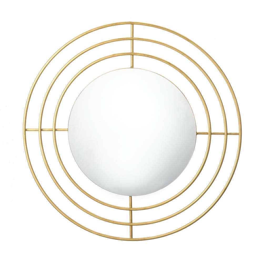 Modern Gold Wall Mirror - The Fox Decor