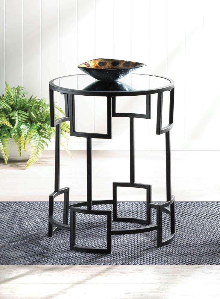 Modern Round Side Table - The Fox Decor