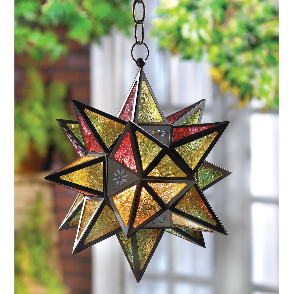 Moroccan-Style Star Lantern - The Fox Decor