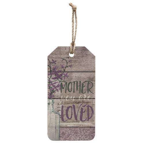 Mother You Are Loved Tag Valentine decore CWI+ 