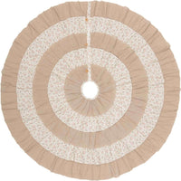 Thumbnail for Carol Christmas Tree Skirt 55 VHC Brands - The Fox Decor