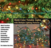 Multicolor Twinkle Lights - The Fox Decor