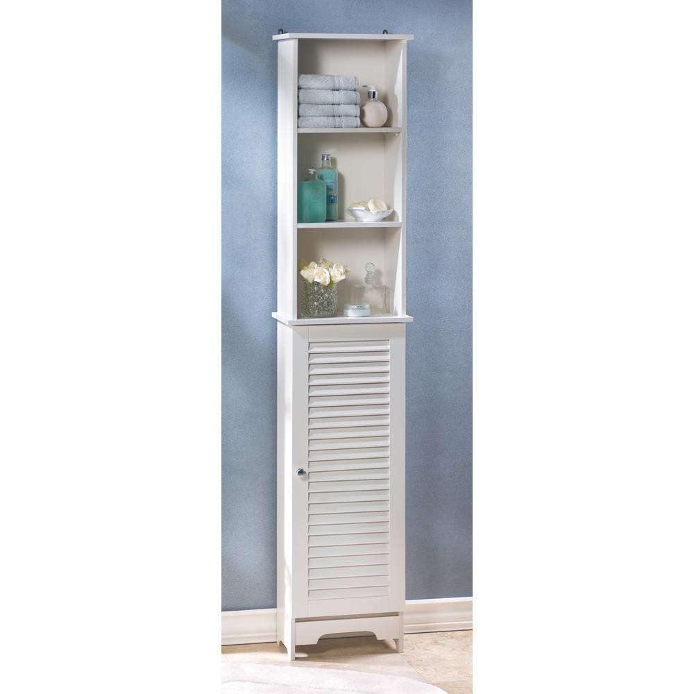 Nantucket Tall Storage Cabinet - The Fox Decor