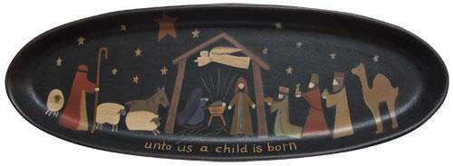 Nativity Tray - The Fox Decor