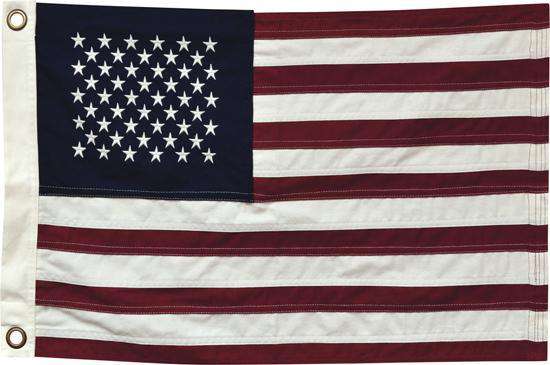 Natural American Flag, 28" Flags CWI+ 