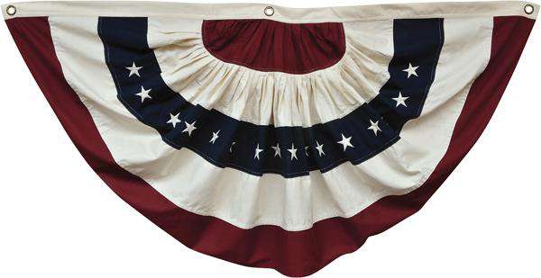 Natural Flag Bunting, 55" Flags CWI+ 