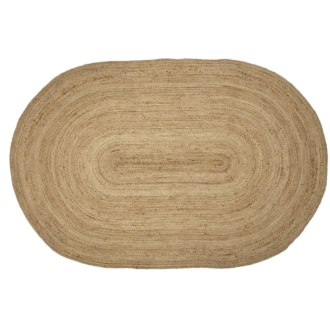 Natural Jute Rugs Oval VHC Brands - The Fox Decor