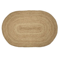 Thumbnail for Natural Jute Rugs Oval VHC Brands Rugs VHC Brands 