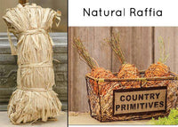 Thumbnail for Natural Raffia Bunch, 6 oz - The Fox Decor