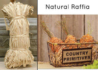 Thumbnail for Natural Raffia Bunch, 6 oz Wire & Wood CWI+ 