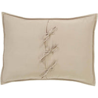 Aubree Taupe Standard Sham 21x27 VHC Brands - The Fox Decor