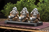 Thumbnail for No Evil Buddha Candle Stand - The Fox Decor