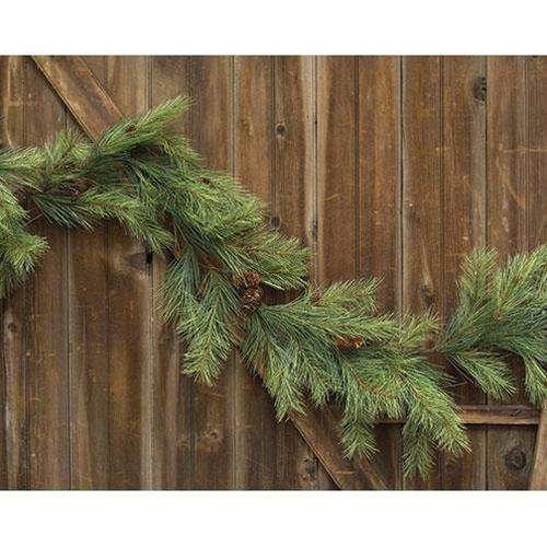 Northern Soft Pine Garland w/Cones, 9ft Garlands CWI+ 