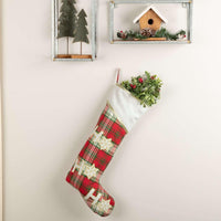 Thumbnail for HO HO Holiday Stocking 11x20 VHC Brands - The Fox Decor