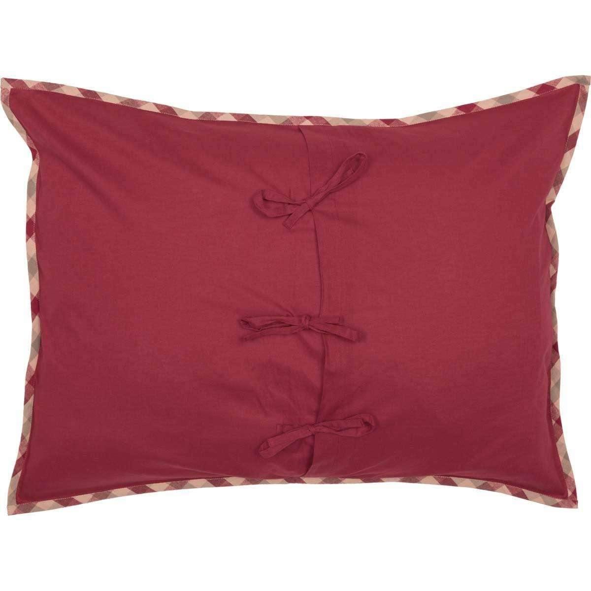 Jonathan Plaid Standard Sham 21x27 VHC Brands - The Fox Decor