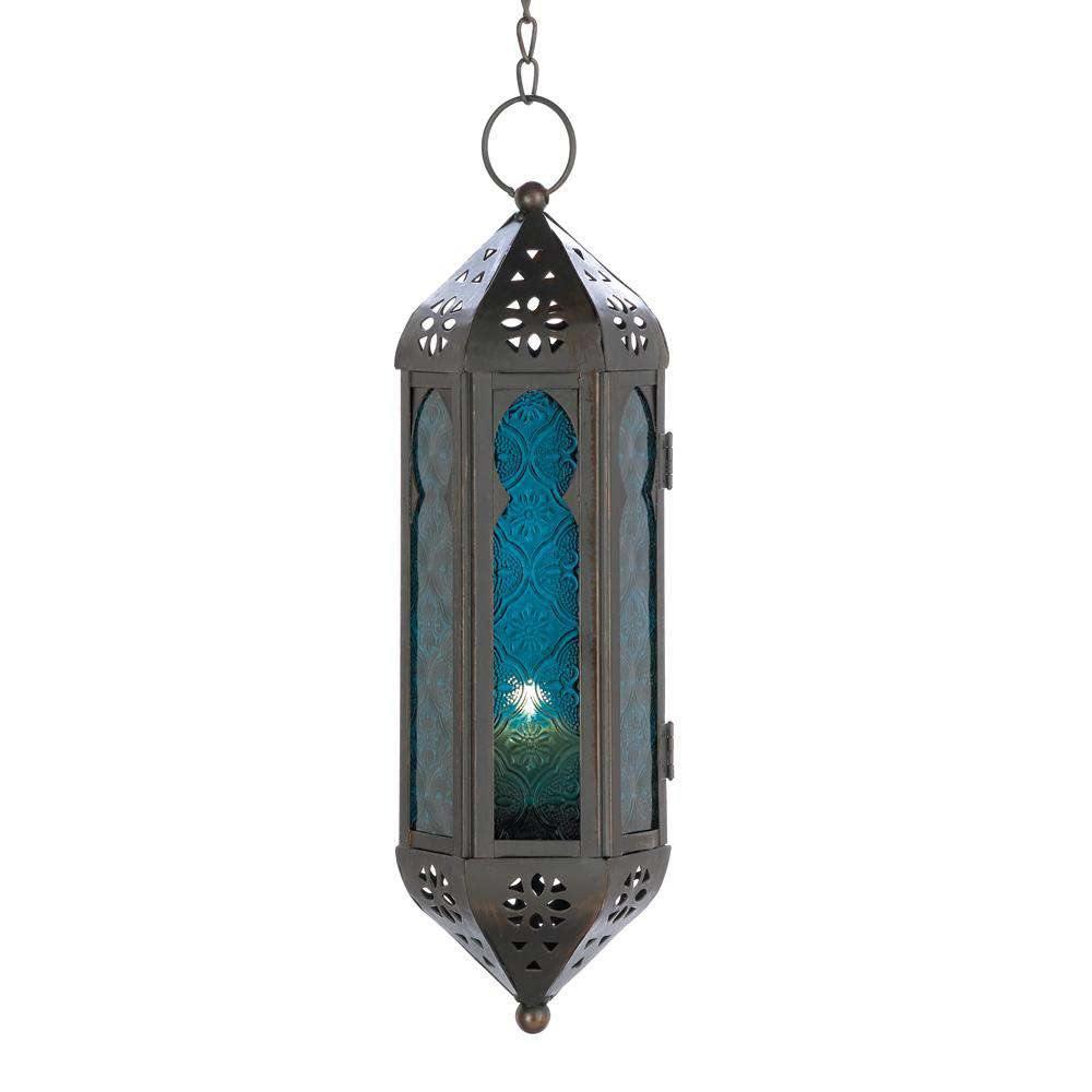 Ocean Blue Serenity Hanging Lamp - The Fox Decor