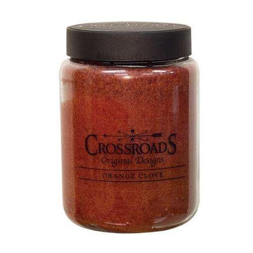 Orange Clove Jar Candle, 26oz - The Fox Decor