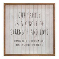 Thumbnail for *Our Family Framed Sign Pictures & Signs CWI+ 
