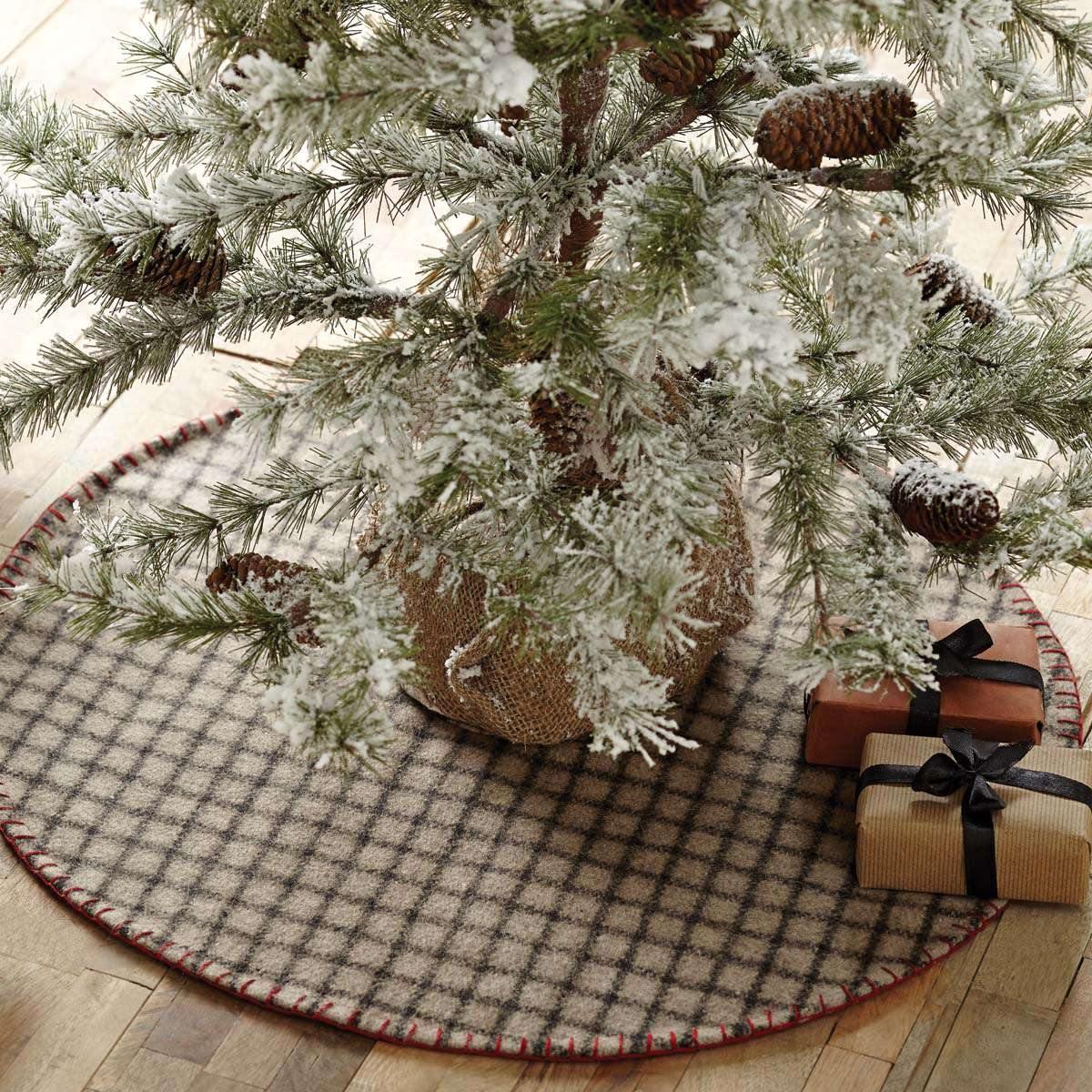 Weston Mini Christmas Tree Skirt 21 VHC Brands - The Fox Decor