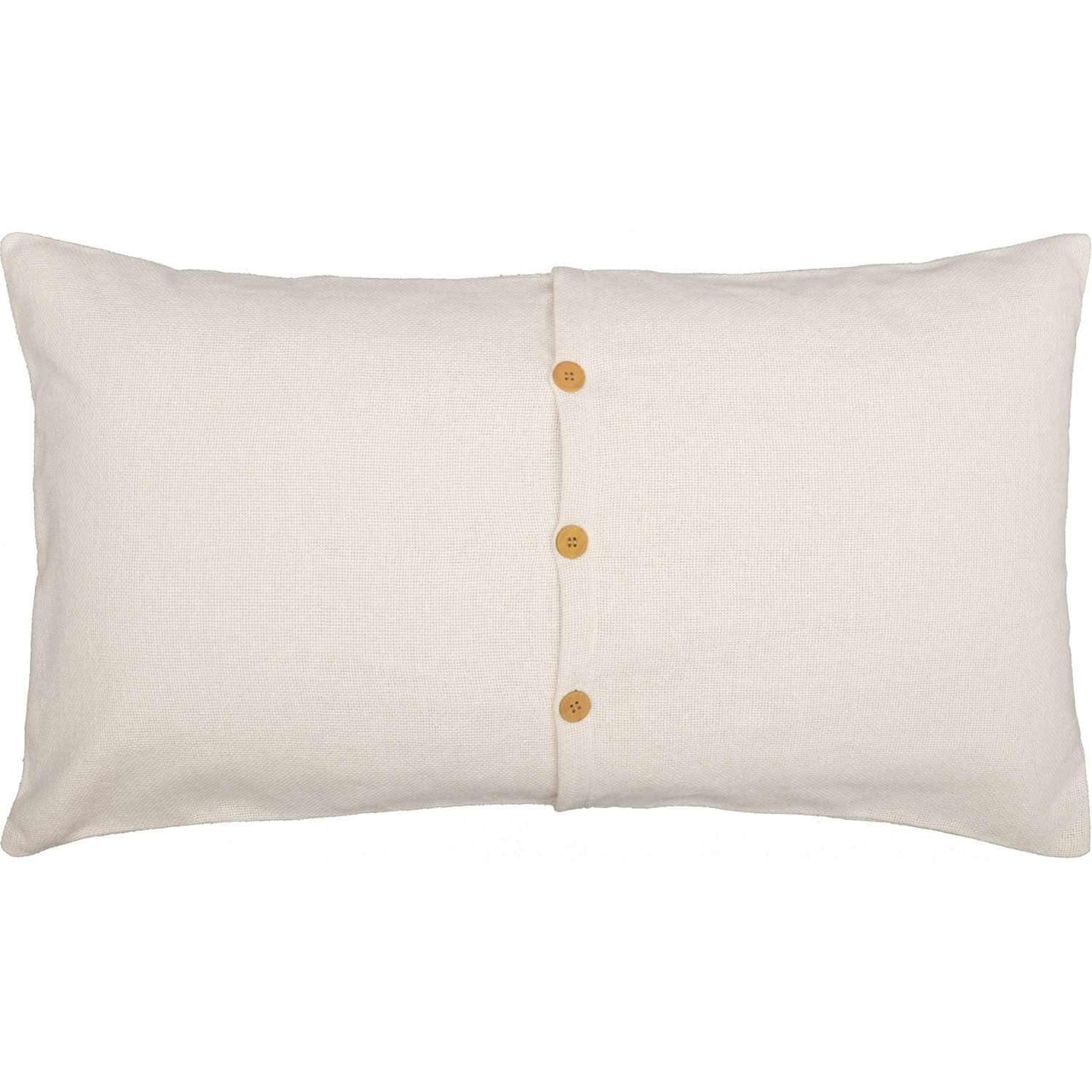 Burlap Antique White King Sham 21x37 VHC Brands - The Fox Decor
