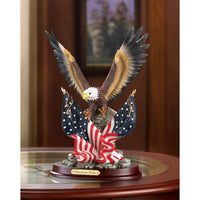 Thumbnail for Patriotic Eagle Statue Sculpture - The Fox Decor