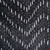 Thumbnail for PE Coated Woven Paper Laundry Hamper Tribal Chevron Black/White  Round 13.75X13.75X20 - The Fox Decor