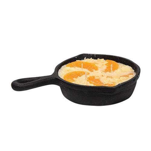 Peach Cobbler Cast Iron Skillet Candle General CWI+ 