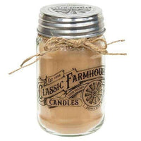 Thumbnail for Peach Cobbler Classic Farmhouse Mason Jar Candle, 16oz - The Fox Decor