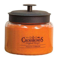 Thumbnail for Peach Cobbler Jar Candle, 48oz - The Fox Decor