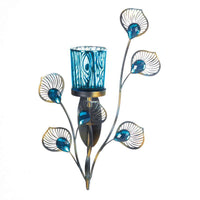 Thumbnail for Peacock Inspired Single Sconce Gallery of Light 