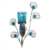 Thumbnail for Peacock Inspired Single Sconce Gallery of Light 